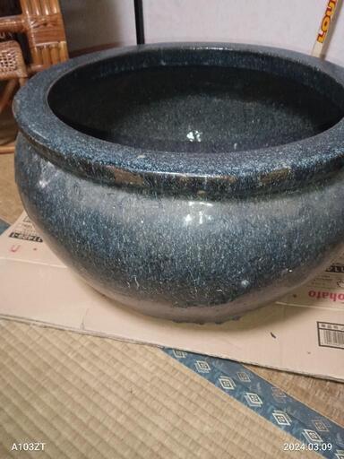 （９）今ブームですヨ‼️　メダカ・金魚飼育にetc　大型鉢は如何でしょうか‼️