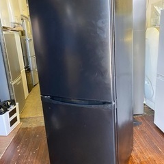 北九州市内配送無料　保証付き　2019年　アイリスオーヤマ IRIS OHYAMA IRSD-14A-B [冷蔵庫 142L ブラック]