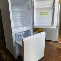 北九州市内配送無料　保証付き　2020年式　シャープ SHARP SJ-D15G-W [冷蔵庫 （152L・つけかえどっちもドア） 2ドア ホワイト系]