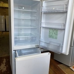 北九州市内配送無料　保証付き　201L 2019年式　冷蔵庫 ホワイト AQR-20JBK-W [2ドア /右開きタイプ /201L]