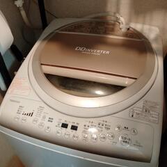 TOSHIBA　洗濯機９キロ　乾燥機能付き