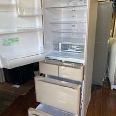 福岡市内配送無料　日立 HITACHI R-S4000GL XN [冷蔵庫 Sシリーズ 真空チルド（401L・左開き） 5ドア クリスタルシャンパン]