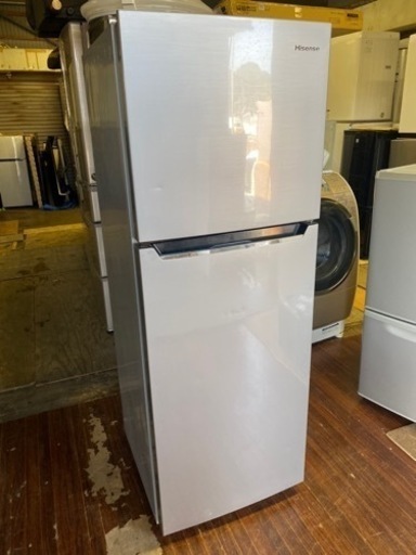 北九州市内配送無料　保証付き　227L HR-B2301 冷蔵庫 シルバー [2ドア /右開きタイプ /227L]