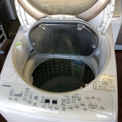 北九州市内配送無料 保証付き 東芝 TOSHIBA AW-8V3M（T） [たて型洗濯 