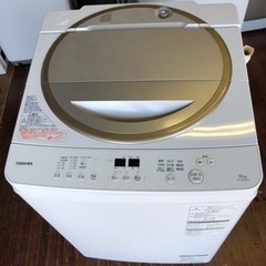 北九州市内配送無料　保証付き　東芝 TOSHIBA AW-10SD5(W) [全自動洗濯機 （10.0kg） マジックドラム グランホワイト]