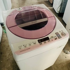 EJ1565番 SHARP✨電気洗濯機✨ES-GV80P-P‼️