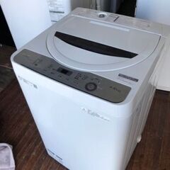 取引中2016年製シャープ全自動洗濯機5.5キロ美品千葉県内配送無料