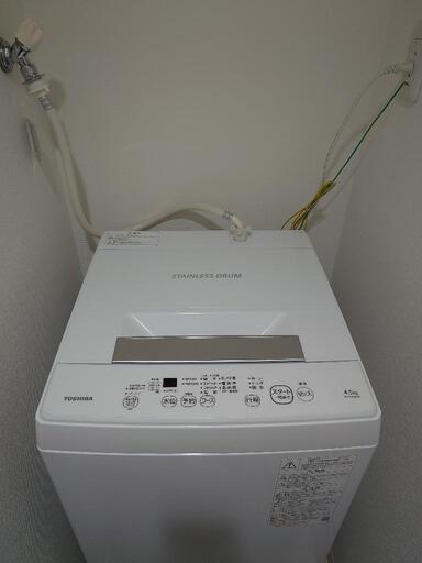 TOSHIBA 洗濯機　AW-45M9(W) WHITE