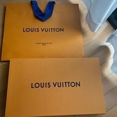 Louis Vuitton 空箱　ボックス　と　ショッパー
