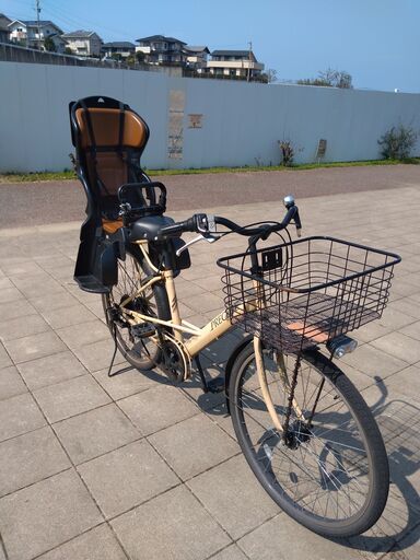 子供乗せ　中古非電動自転車3人乗り対応 子供乗せ自転車 3人乗り 前後乗せ 非電動【値下げしました】