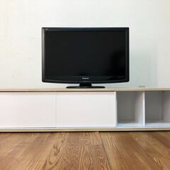 テレビボードTV-SD1550W超美品　～65Ｖ型対応テレビ台　...