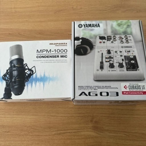 YAMAHA AG03 配信セット