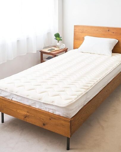 ☆Bedding Store ベティングストア 洗える 乾きやすい 敷きパッド 100×200◆体圧分散スクエアパット