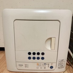 衣類乾燥機　東芝ED-60C(中古）2016年