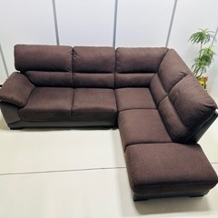 ♥️NITORI 布張りカウチソファ♥️