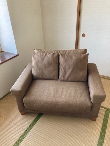 unico ウニコ　 ソファー　1.5シーター　➕　オットマン無料でおつけします