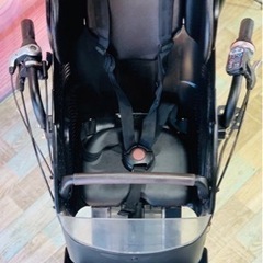 ④7033子供乗せ電動アシスト自転車3人乗りYAMAHA 20インチ良好バッテリー