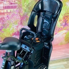 ④7033子供乗せ電動アシスト自転車3人乗りYAMAHA 20インチ良好バッテリー
