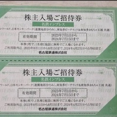 決まりました。   1セット限定値下げ❗️名鉄株主優待。南知多ビ...