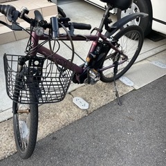 電動アシスト自転車　ハリヤ