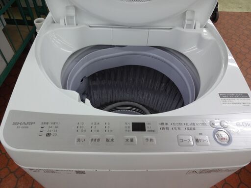 ID 395978　洗濯機6K　シャープ　2018年　キズ有　ES-GE6B ID 395978 洗濯機6K シャープ 2018年 キズ有 ES-GE6B