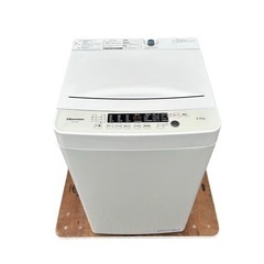 ハイセンス　洗濯機　HW-K45E 家電 生活家電 洗濯機