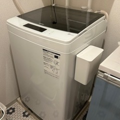 値下げ‼︎  Haier ハイアール 全自動洗濯機 8.5kg ...