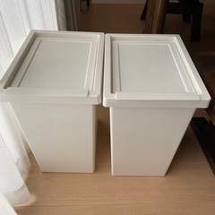 【2点セット】 IKEA FILUR フィルールゴミ箱 ダストボ...