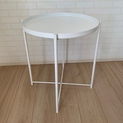 　(購入者確定)IKEA 家具 テーブル コーナー、サイドテーブル