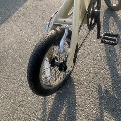 あさひ[ASAHI] LOG OUTRUNK-L 14インチ 変速なし 折りたたみ自転車