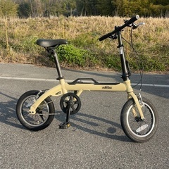 あさひ[ASAHI] LOG OUTRUNK-L 14インチ 変速なし 折りたたみ自転車