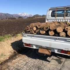 ⭐️指定の長さで薪配達します　別荘にどうですか