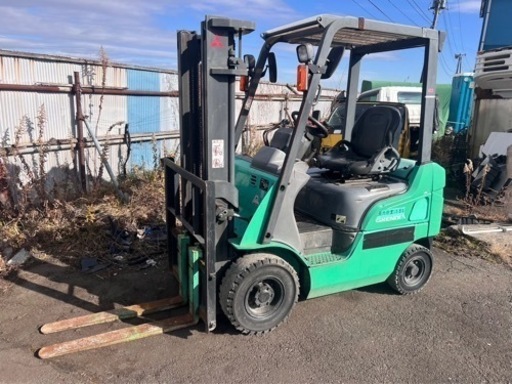 ミツビシ　（MITSUBISHI）フォークリフト　型式FG15D  マニュアル車　ガソリン車