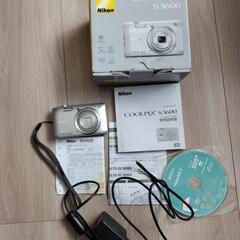 【お譲り決定済】Nikon　COOLPIX　s3600