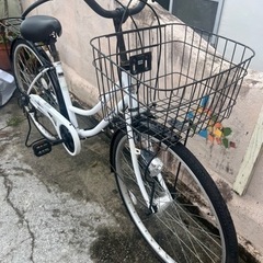 自転車  ママチャリ　