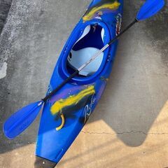 引取限定】シーカヤック セドナ 17ft ブルー系 三重県 現状渡し