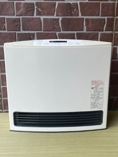 NORITZ ノーリツ 東京ガス ガスファンヒーター NR-C535FH-WH 都市ガス用 動作品 木造:11畳　鉄筋:15畳用