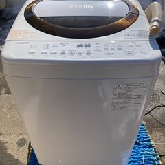 TOSHIBA 東芝電気洗濯機　AW-6D6  2019年製　(ア)