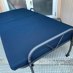 【購入者決定】 折りたたみ式シングルベッド