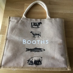 BOOTHS エコバッグ 麻バッグ