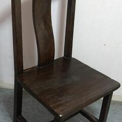 テーブルセット　木製椅子