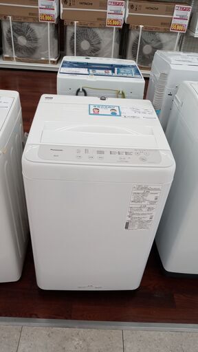 ★ジモティ割あり★ Panasonic 洗濯機  21年製 動作確認／クリーニング済み TJ4762
