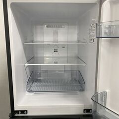 高年式!2022年製! SHARP/シャープ 2ドア冷凍冷蔵庫 152L メガフリーザ つけかえどっちもドア SJ-D15H ダークグレー 店頭引取歓迎 ■R8089