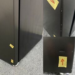 高年式!2022年製! SHARP/シャープ 2ドア冷凍冷蔵庫 152L メガフリーザ つけかえどっちもドア SJ-D15H ダークグレー 店頭引取歓迎 ■R8089