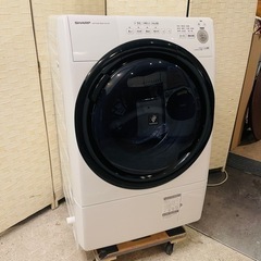 【売約済み】　シャープ｜SHARP ドラム式洗濯乾燥機 ホワイト...