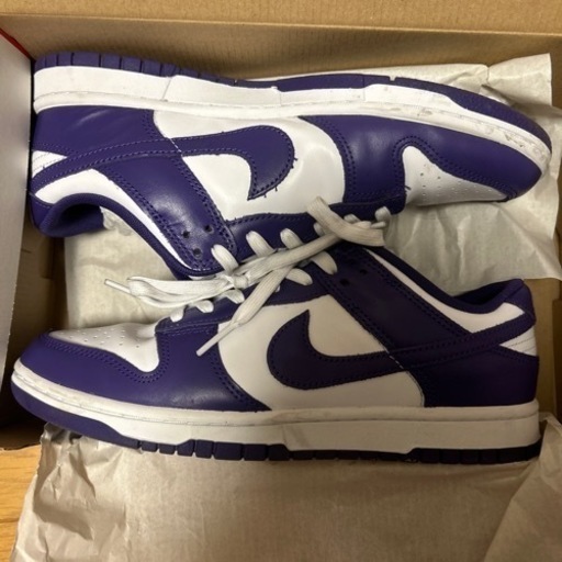 NIKE ダンク コートパープル26.5