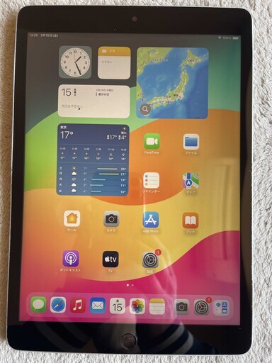 ipad第9 10.2インチ Wi-Fi ６４GB silverバッテリー８７％