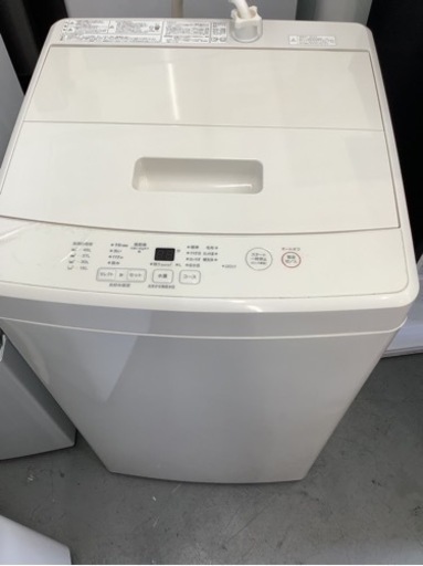無印良品 電気洗濯機 5kg 2019年製 説明書付き MJ-W50A