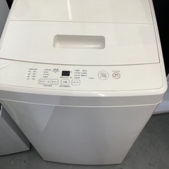 無印良品 電気洗濯機 5kg 2019年製 説明書付き MJ-W...