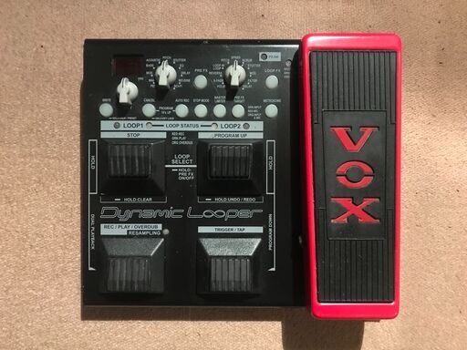 Vox Dynamic Looper ギター用ループ・プロセッサー ダイナミック・ルーパー